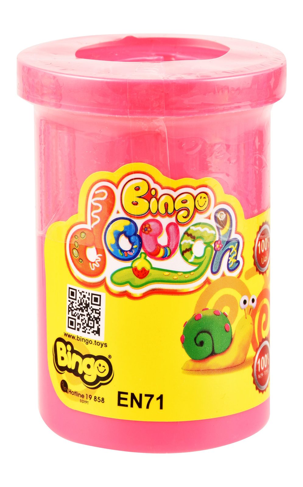 Bingo Modeling Clay – Pink, 5275