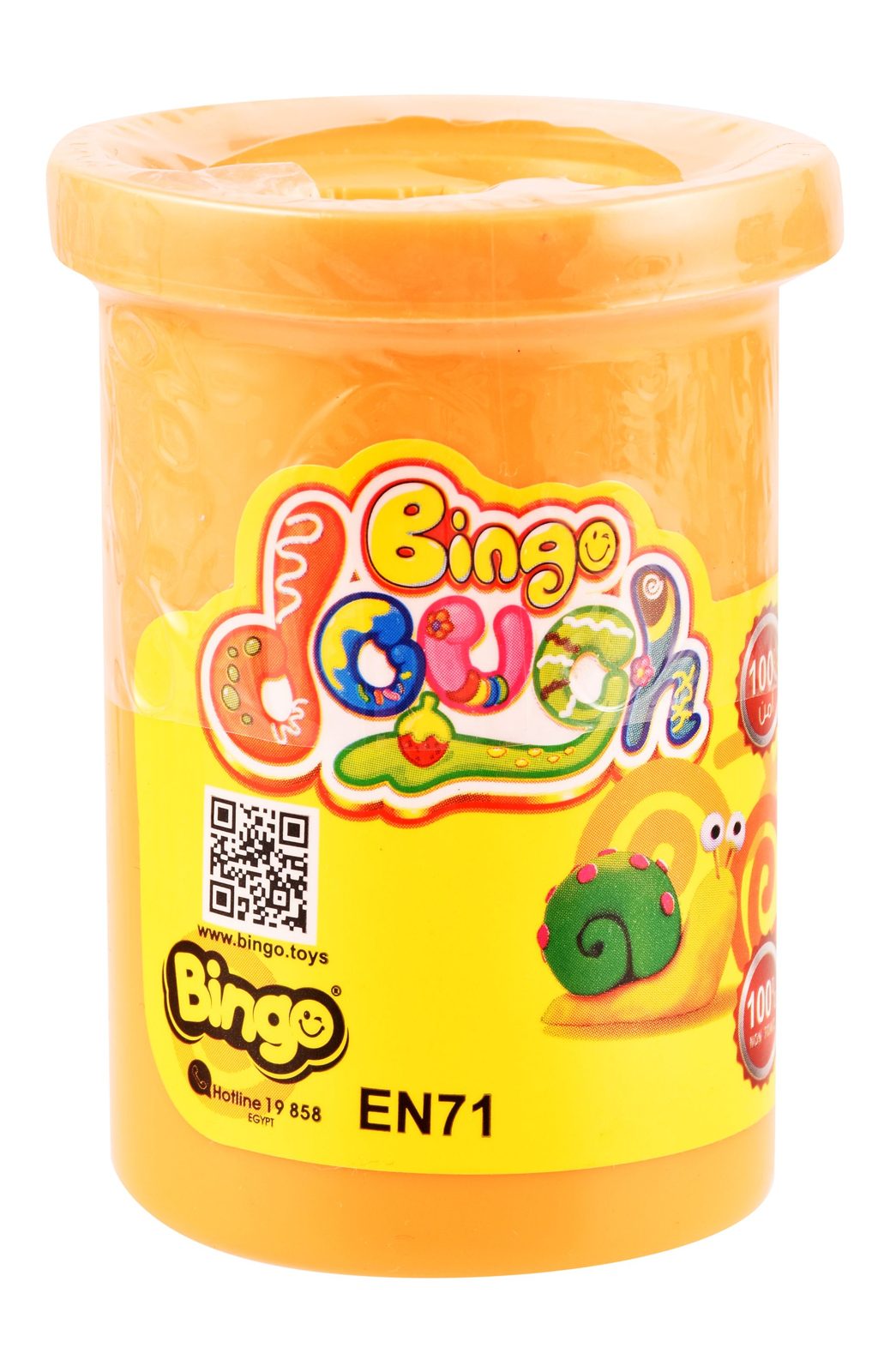 Bingo Modeling Clay – Orange, 5279
