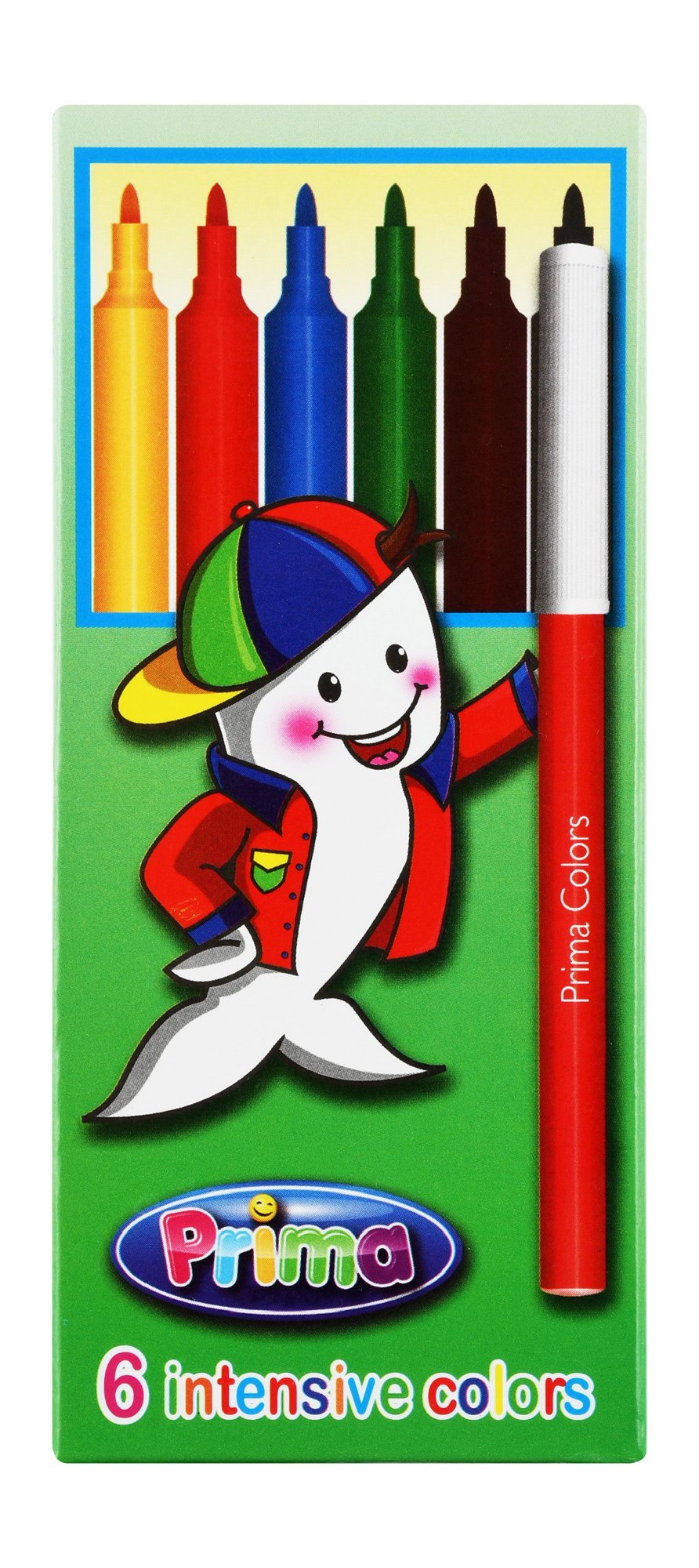 Prima Coloring Pens with Ventilated Caps