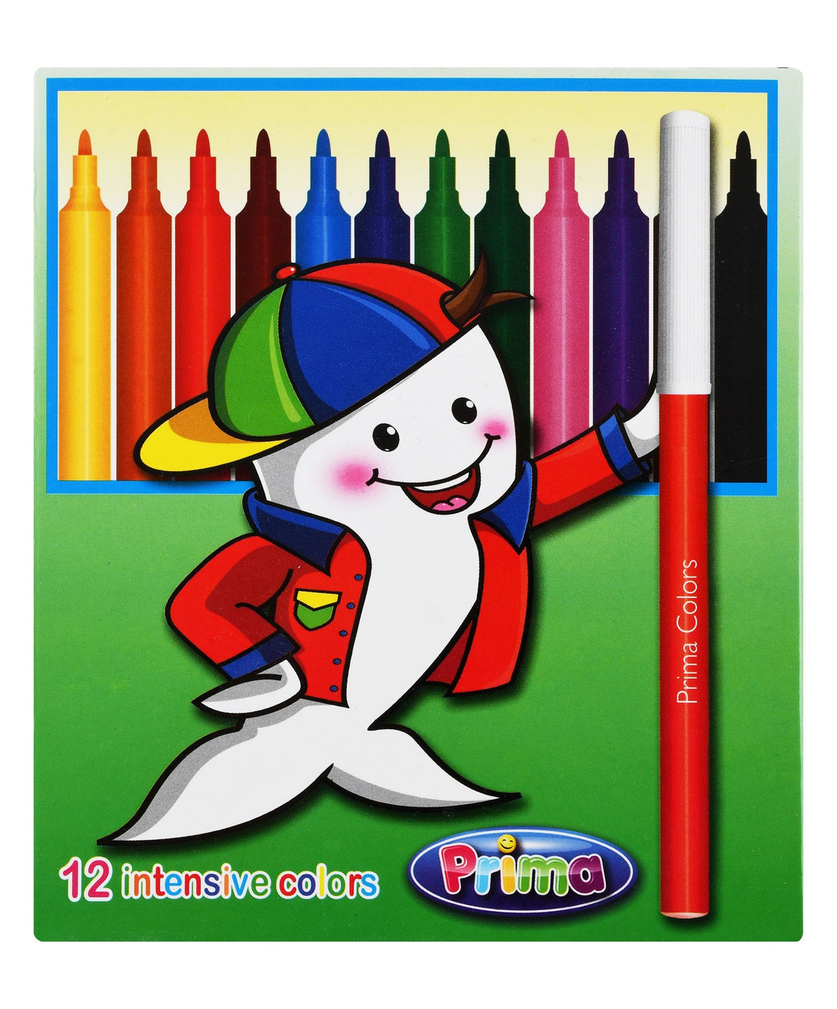 Prima Coloring Pens with Ventilated Caps