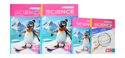El-Moasser Science Textbook with Free Assessments, Guide Answers & Activity & Translation Books – Primary 4, 1st Term 2026