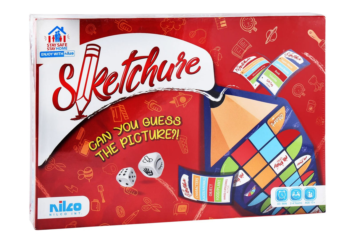 Nilco Sketcher Drawing Game – English