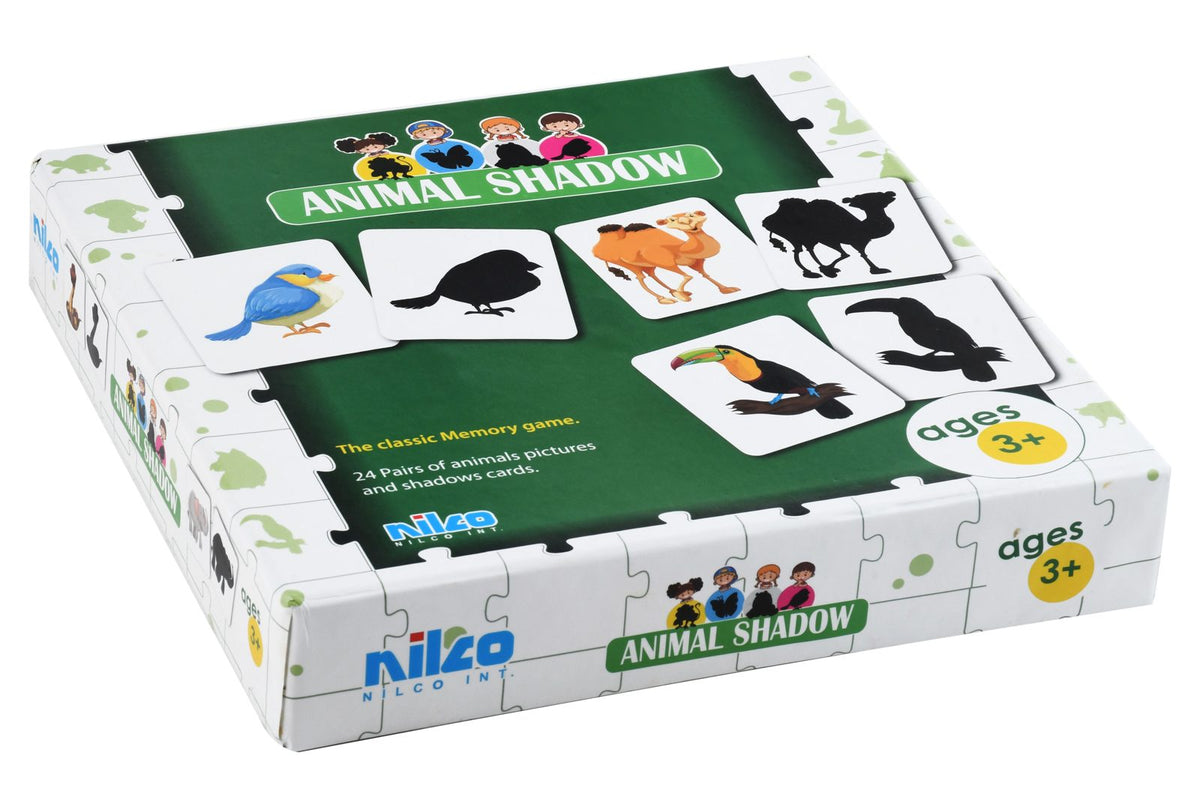 Nilco Wipe-Clean Learning Book: Animal Shadows