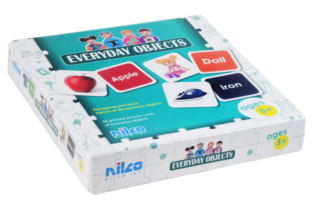 Nilco Wipe-Clean Learning Book: Everyday Objects