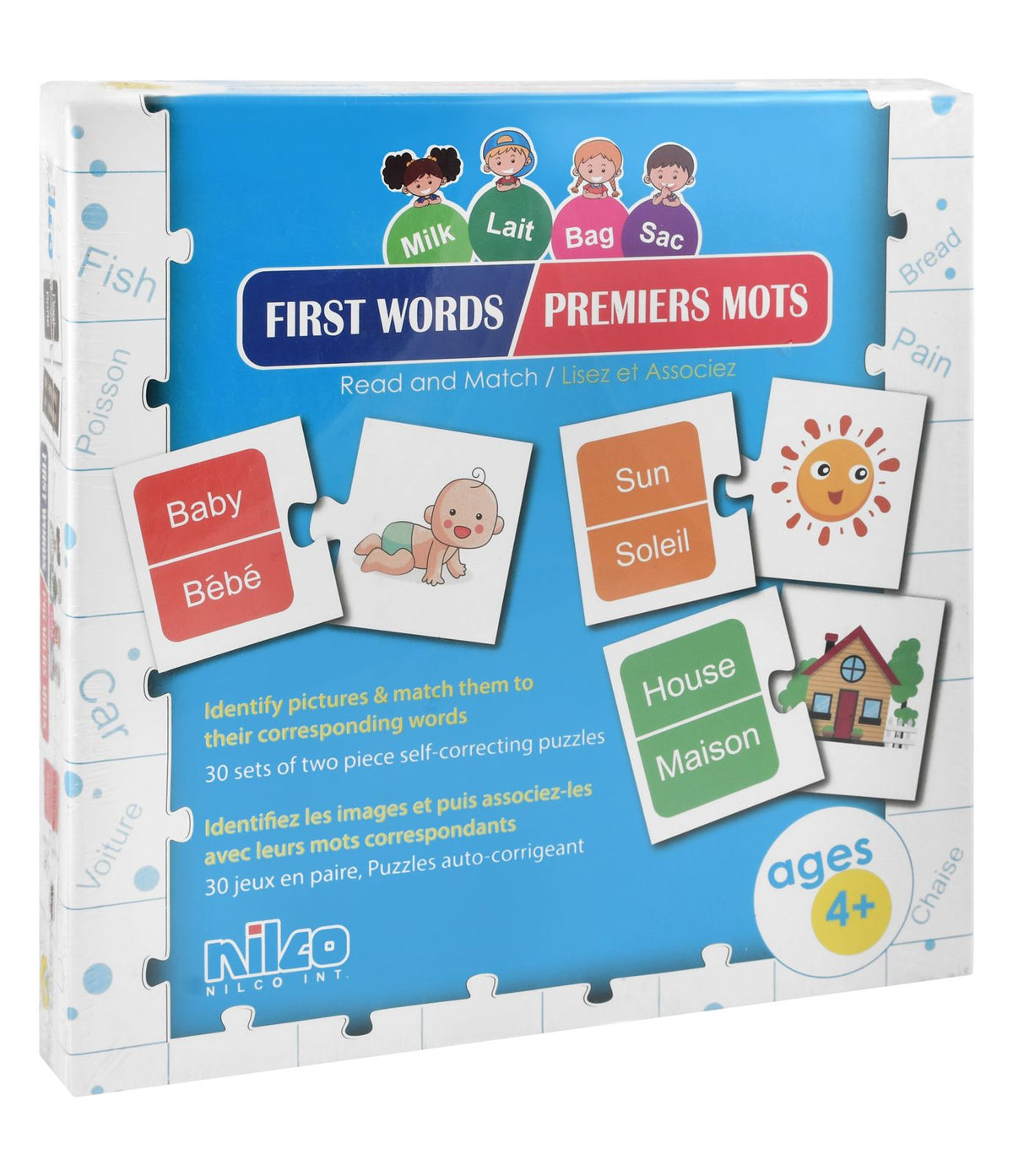 Nilco Wipe-Clean Learning Book: First Words