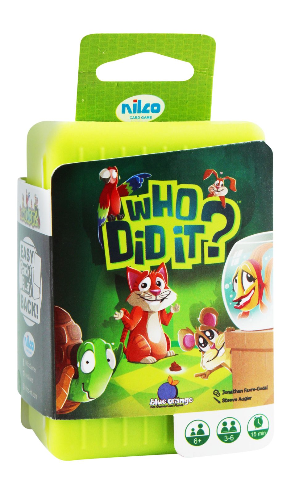 Nilco Who Did It? Game – Plastic Box