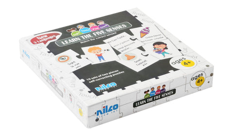 Nilco Wipe-Clean Learning Book: Learn the Five Senses