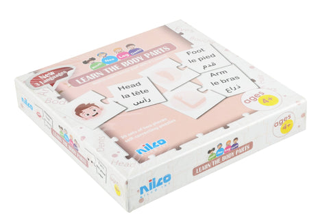 Learn The Body Parts Self Correcting Puzzle (4+ Years)