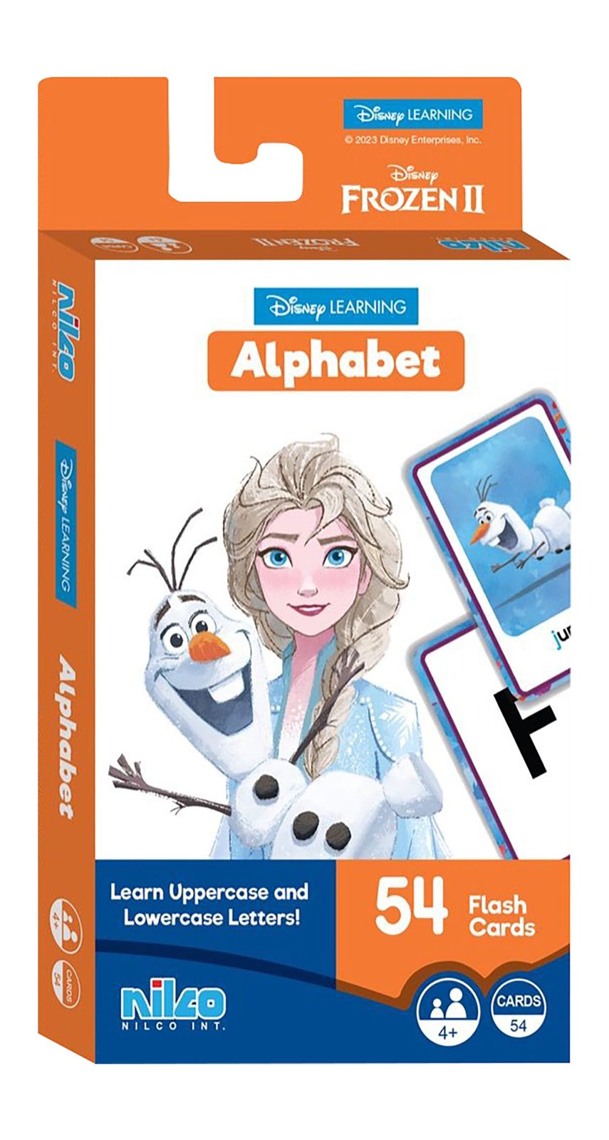 Frozen Alphabet Flash Cards
