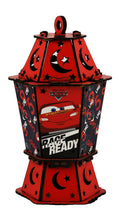 Lightning Mcqueen Wooden Ramadan Hanging Lantern
