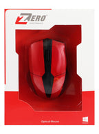 Zero Electronics Wireless Optical Mouse – Black & Yellow, ZR-1300