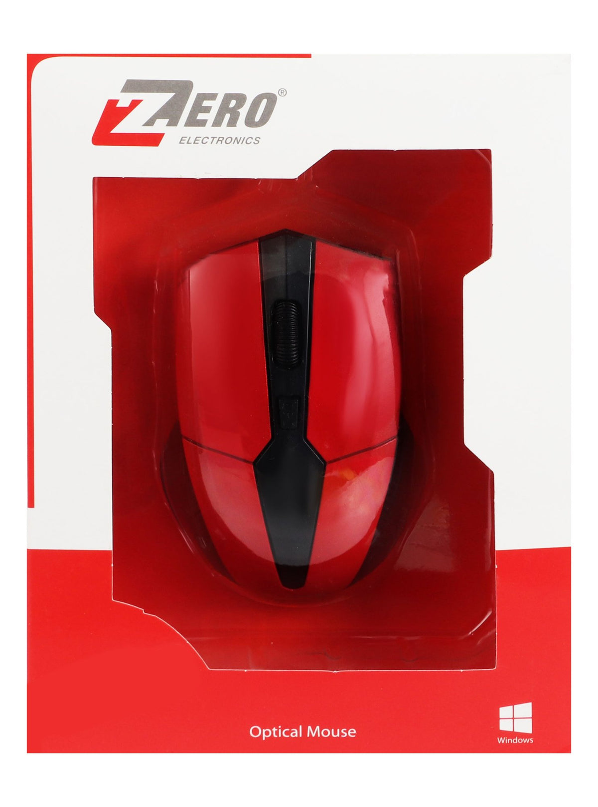 Zero Electronics Wireless Optical Mouse – Black & Yellow, ZR-1300
