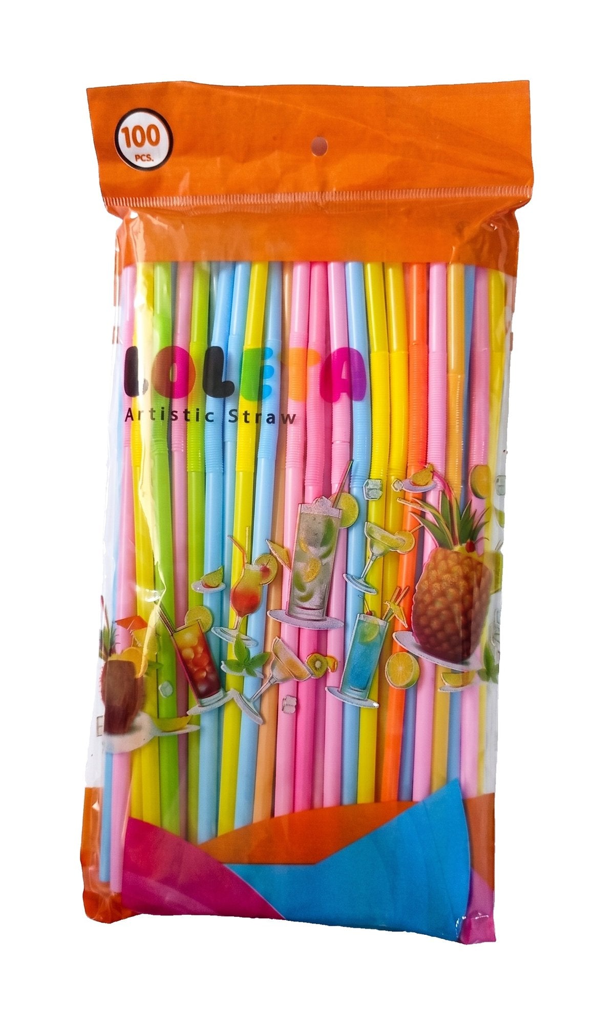 Loleta Assorted Artistic Straws