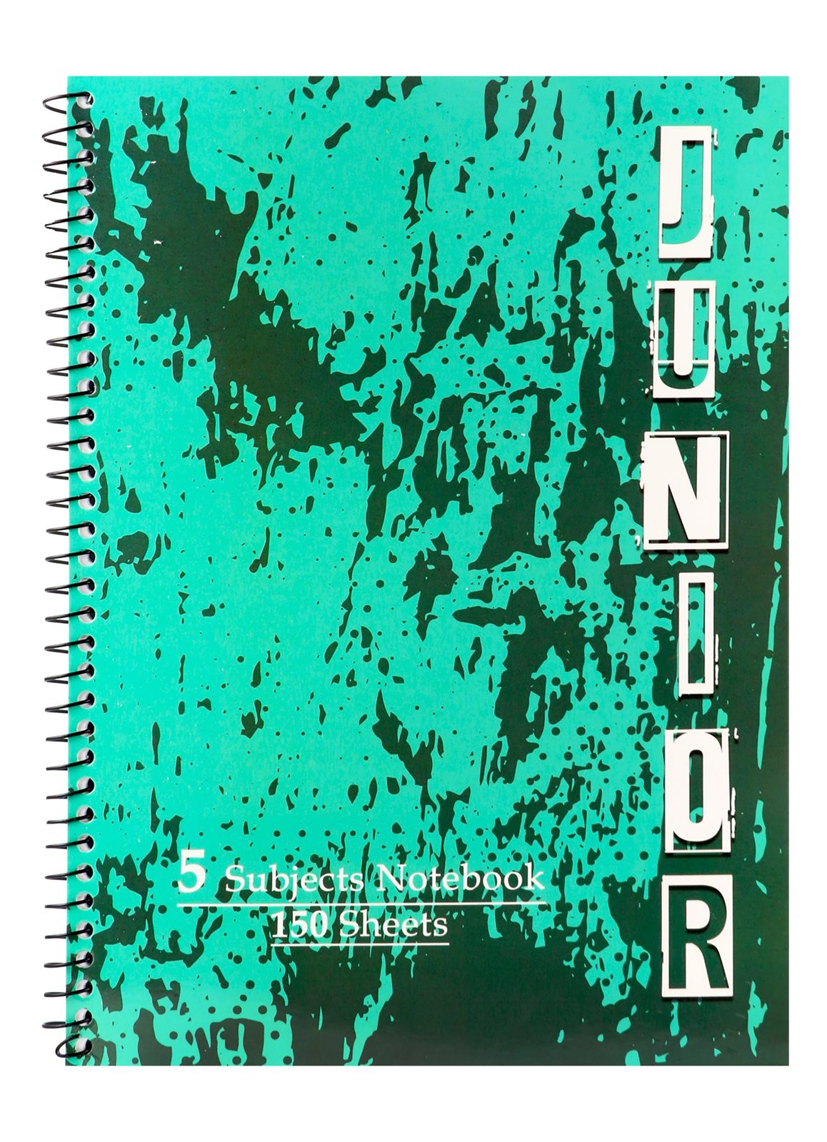 Junior 5-Subject Wire-Bound Notebook A4 – 150 Sheets