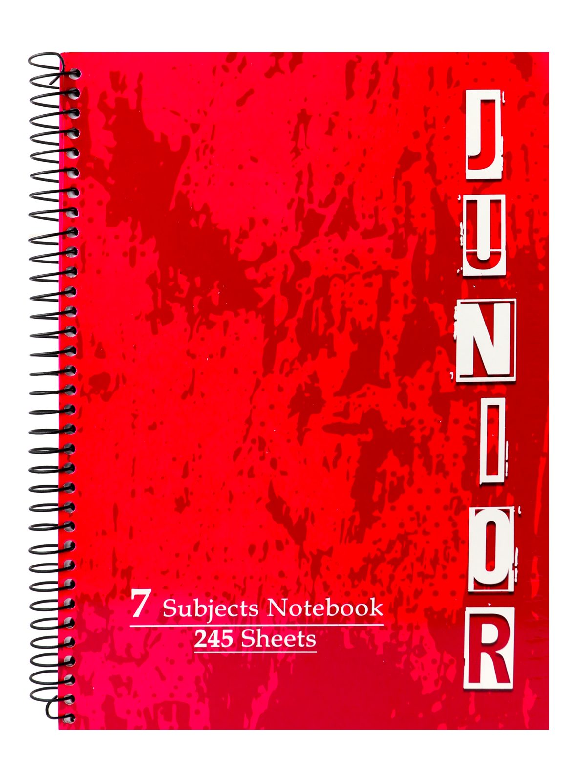 Junior 7-Subject Wire-Bound Notebook A4 – 245 Sheets