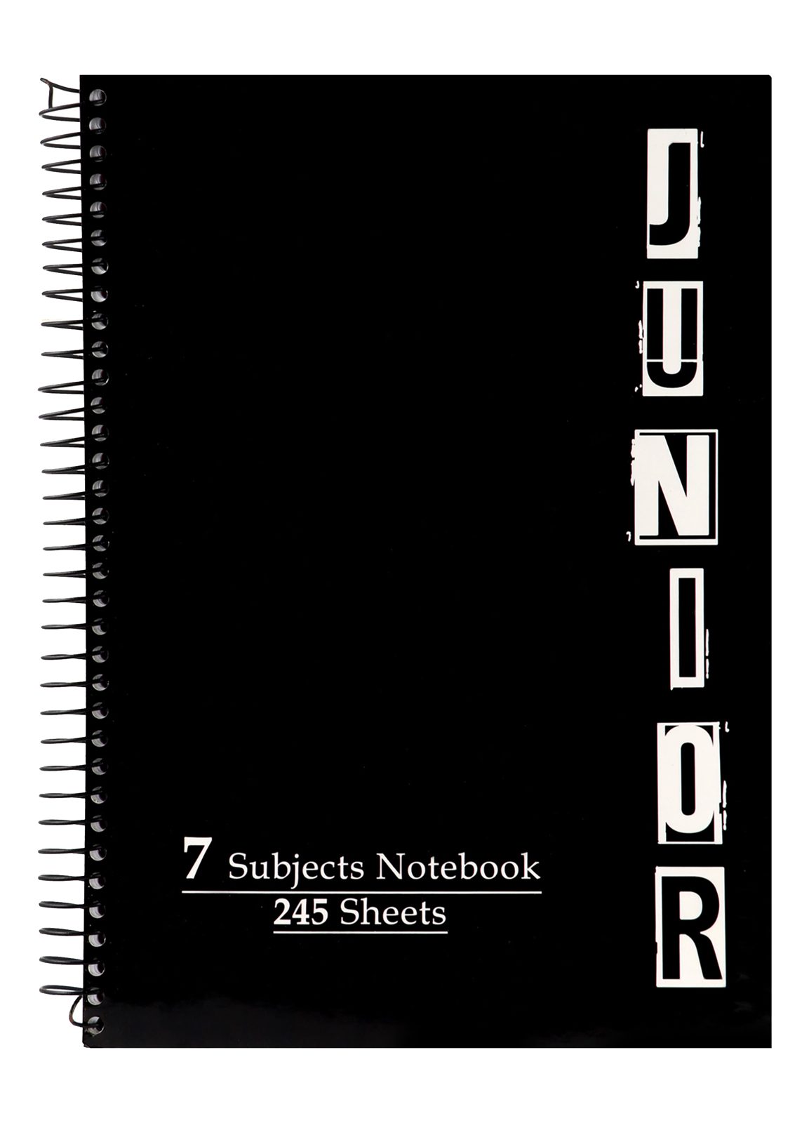 Junior 7-Subject Wire-Bound Notebook A4 – 245 Sheets