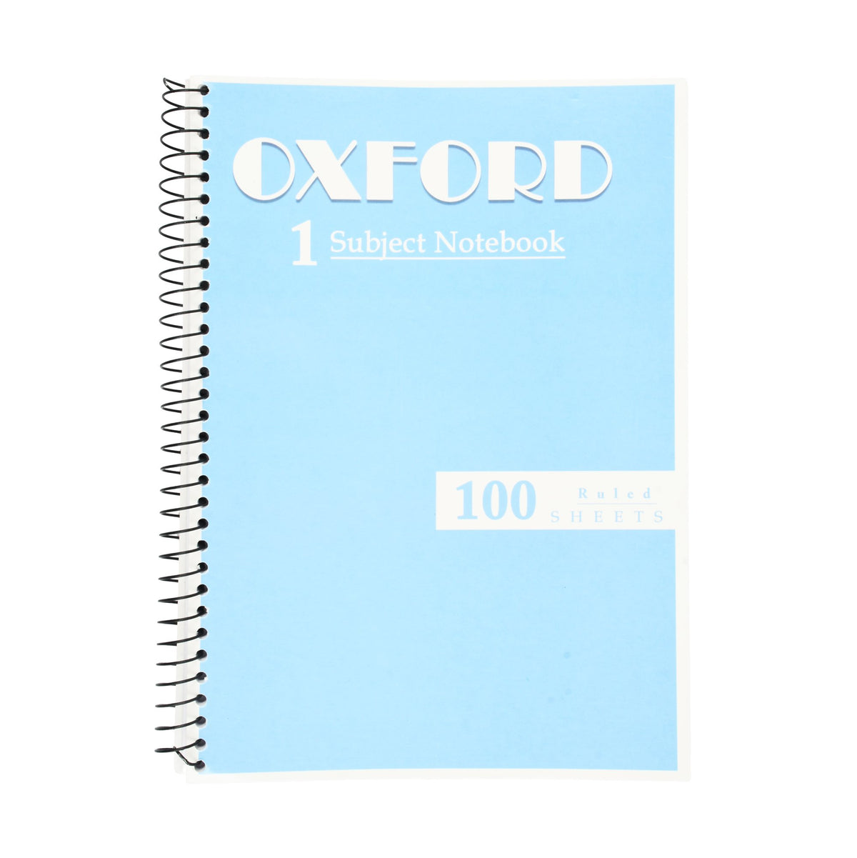 Oxford 1-Subject Notebook – 100 Sheets