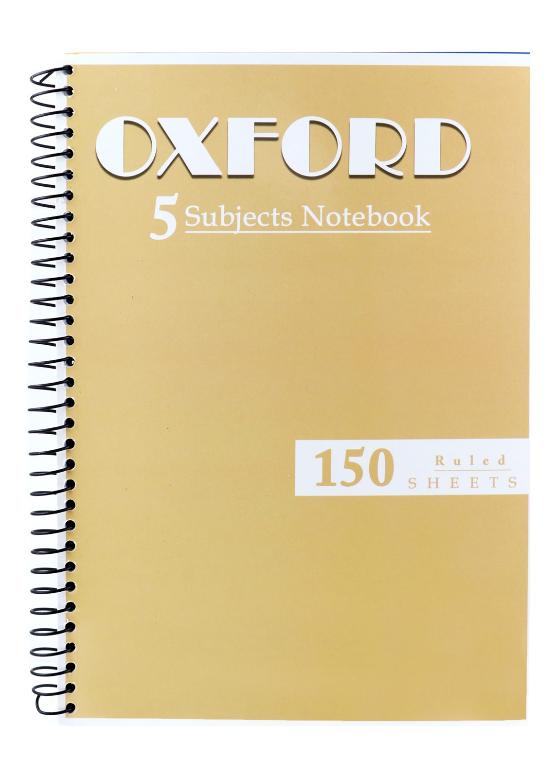 Max Oxford Wire-Bound Notebook 20 × 28 cm – 150 Sheets