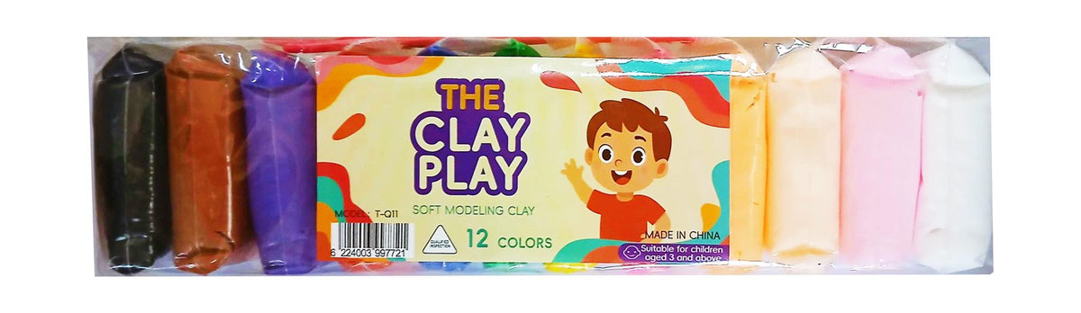 Abu Gabal Foam Clay – 12 Pieces