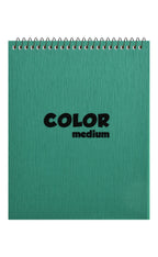 Sema Color Medium A6 Purple Spiral Lined Notepad – 70 Sheets