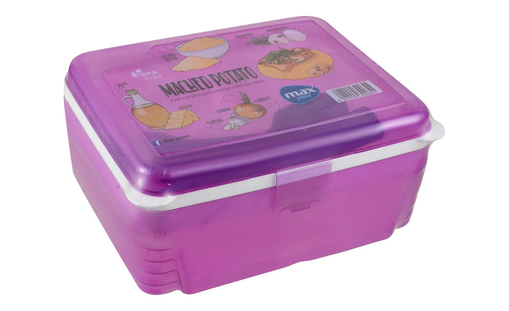 Max Plast Sweet Dessert Black Food Container