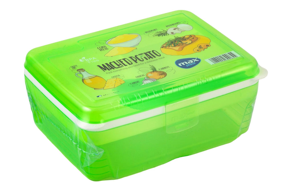 Max Plast Sweet Dessert Black Food Container