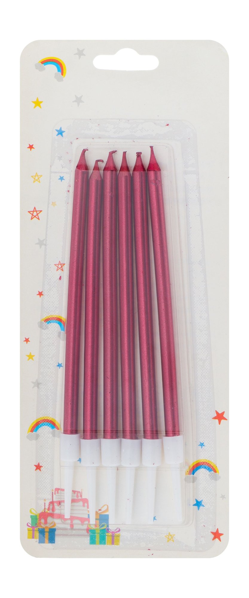 Assorted Birthday Candles with Holders
