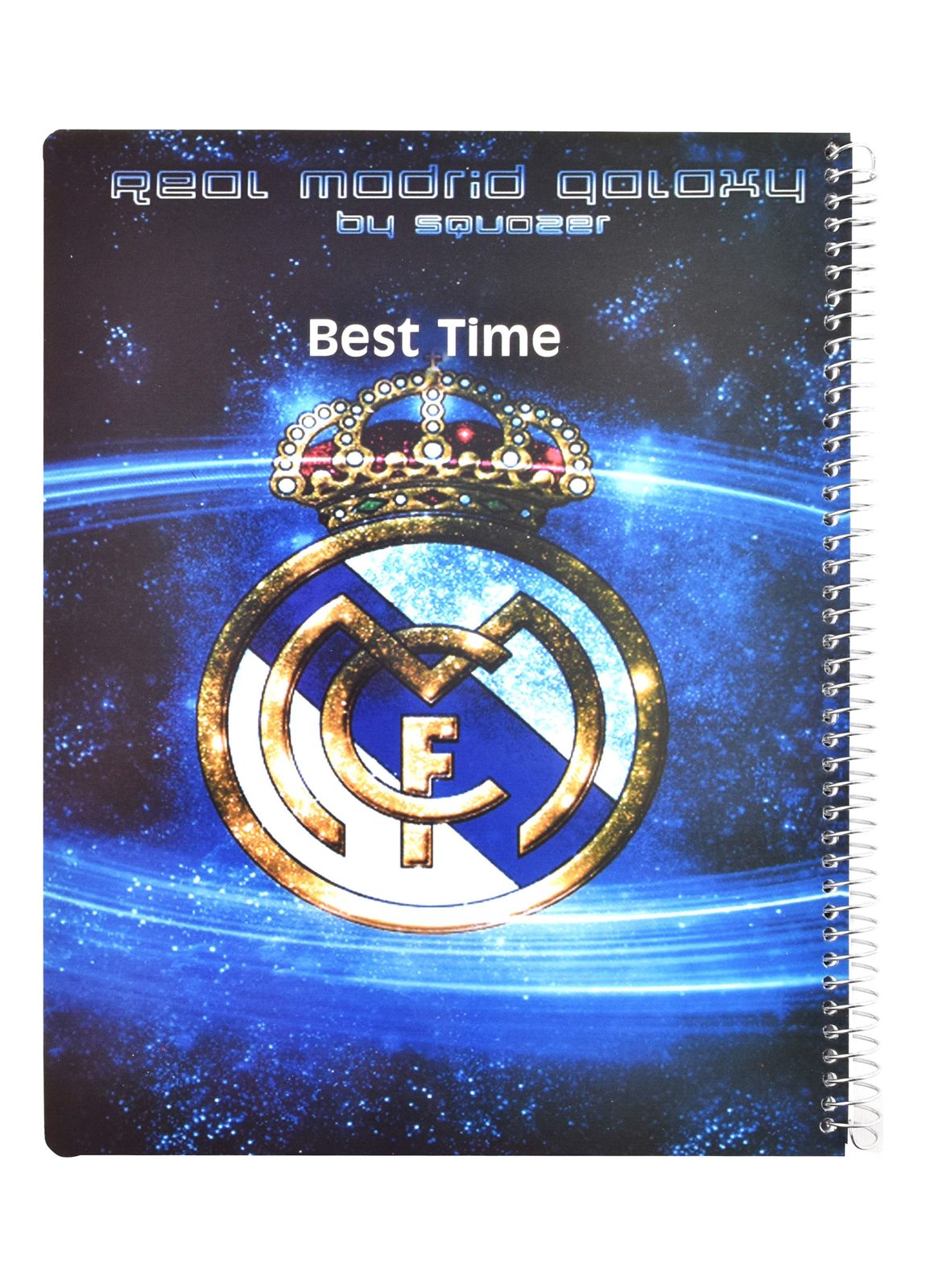 Eiffel Print Wire-Bound Notebook – 60 Sheets