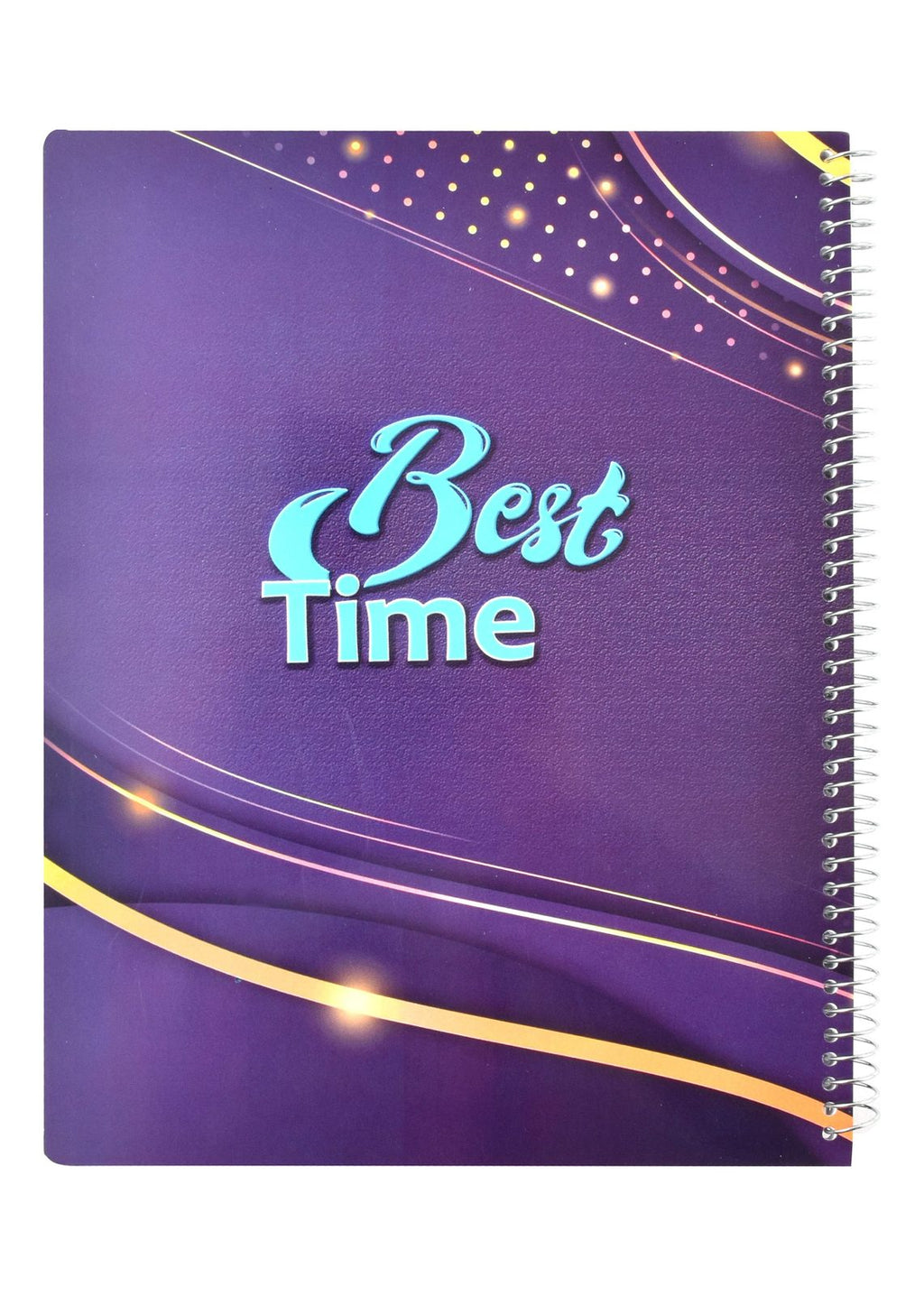 Eiffel Print Wire-Bound Notebook – 60 Sheets