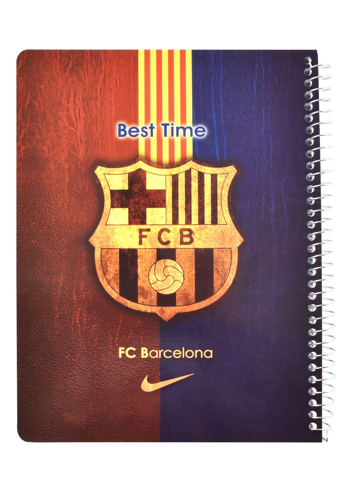 Eiffel Print Wire-Bound Notebook – 80 Sheets