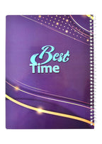 Eiffel Print Wire-Bound Ruled Notebook A5 – 100 Sheets