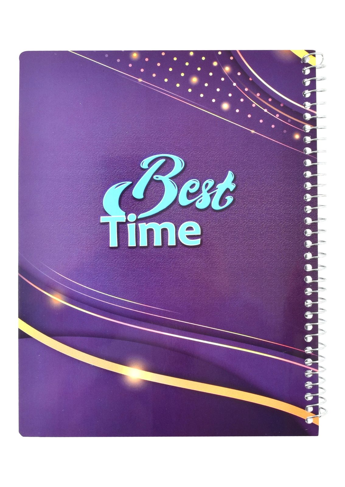 Eiffel Print Wire-Bound Ruled Notebook A5 – 100 Sheets