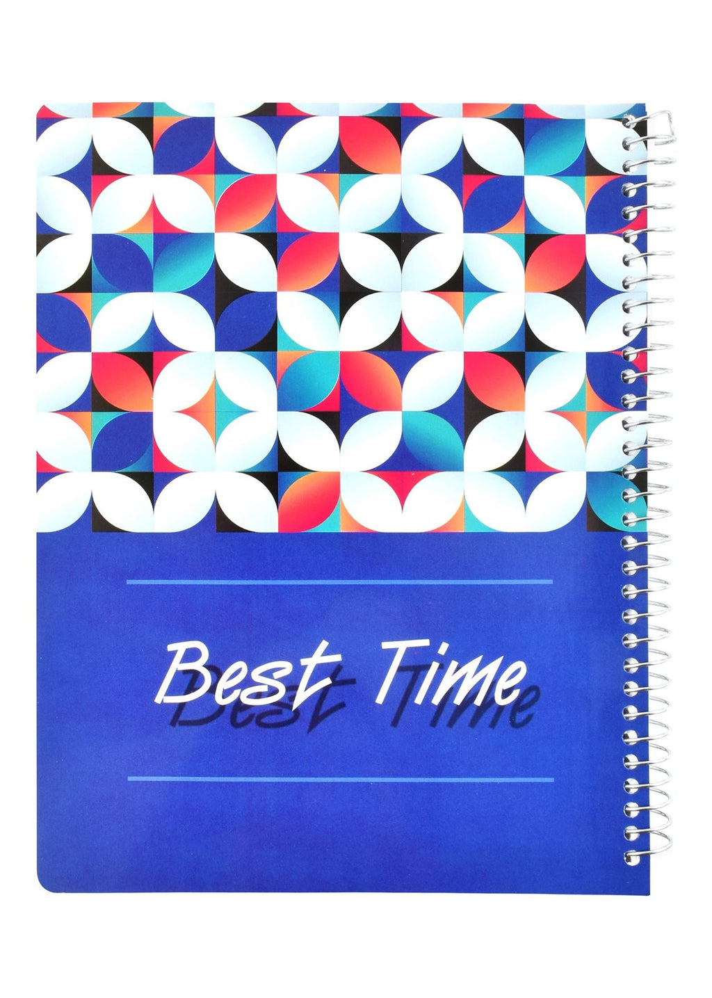 Eiffel Print Wire-Bound Ruled Notebook A5 – 100 Sheets