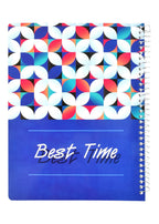 Eiffel Print Wire-Bound Ruled Notebook A5 – 100 Sheets