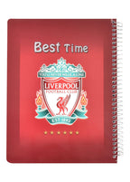 Eiffel Print Wire-Bound Ruled Notebook A5 – 100 Sheets