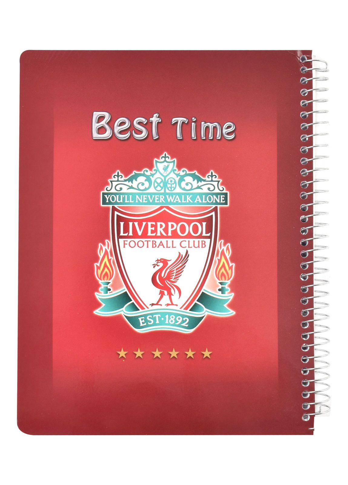 Eiffel Print Wire-Bound Ruled Notebook A5 – 100 Sheets