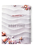 Eiffel Print Wire-Bound Ruled Notebook A5 – 100 Sheets