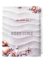 Eiffel Print Wire-Bound Ruled Notebook A5 – 100 Sheets