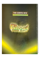 Eiffel Print Ghost Wire-Bound Ruled Notebook – 60 Sheets