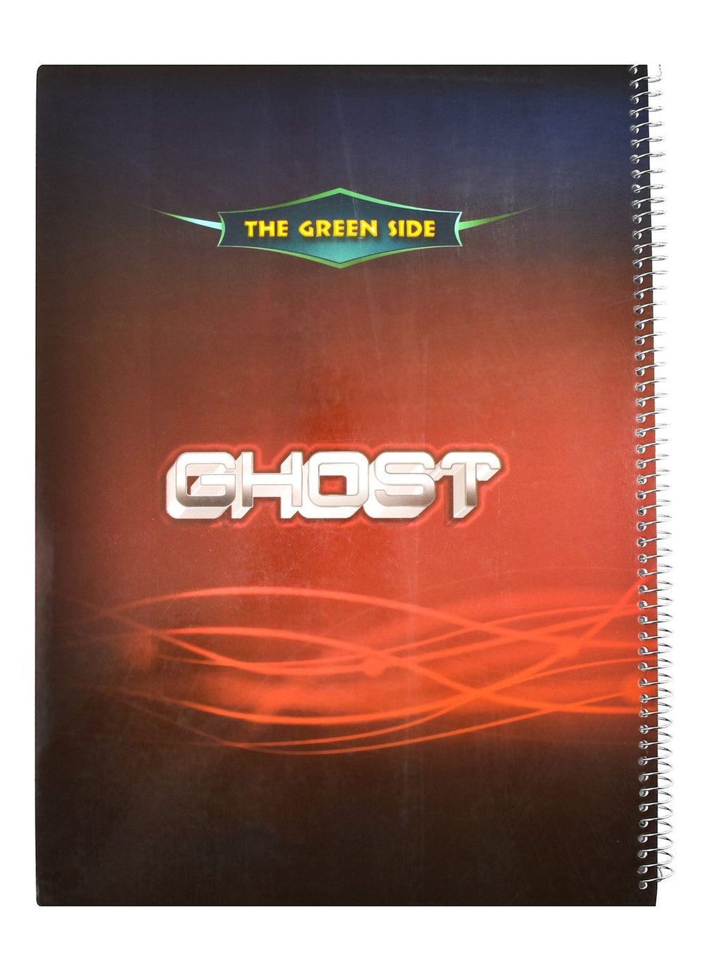 Eiffel Print Ghost Wire-Bound Ruled Notebook – 60 Sheets