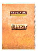 Eiffel Print Ghost Wire-Bound Ruled Notebook – 60 Sheets