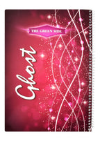 Eiffel Print Ghost Wire-Bound Notebook – 80 Sheets