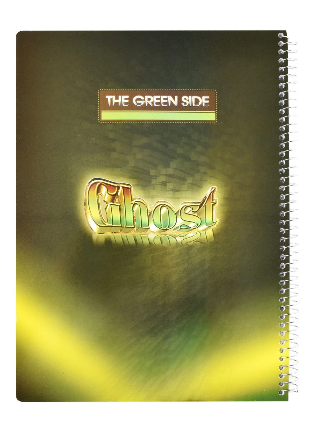 Eiffel Print Ghost Wire-Bound Notebook – 80 Sheets