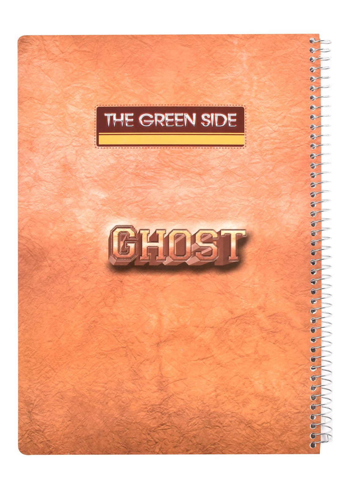 Eiffel Print Ghost Wire-Bound Notebook – 80 Sheets