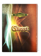 Eiffel Print Ghost Wire-Bound Notebook – 80 Sheets