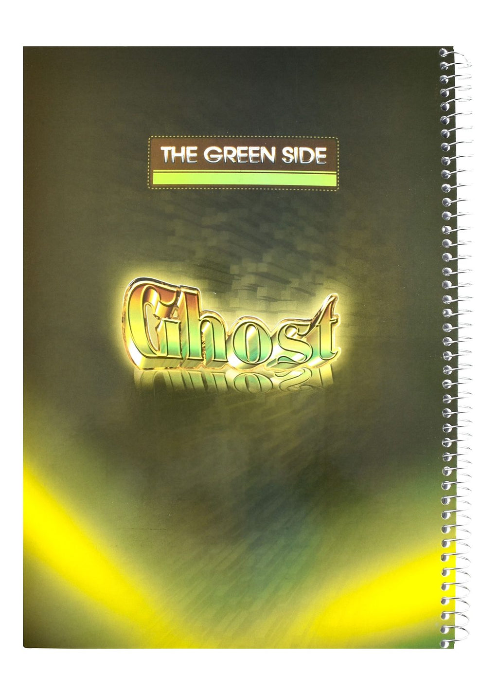 Eiffel Print Ghost Wire-Bound Notebook – 100 Sheets