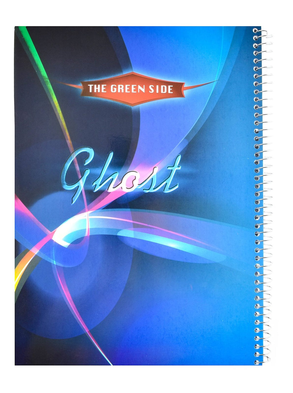 Eiffel Print Ghost Wire-Bound Notebook – 100 Sheets