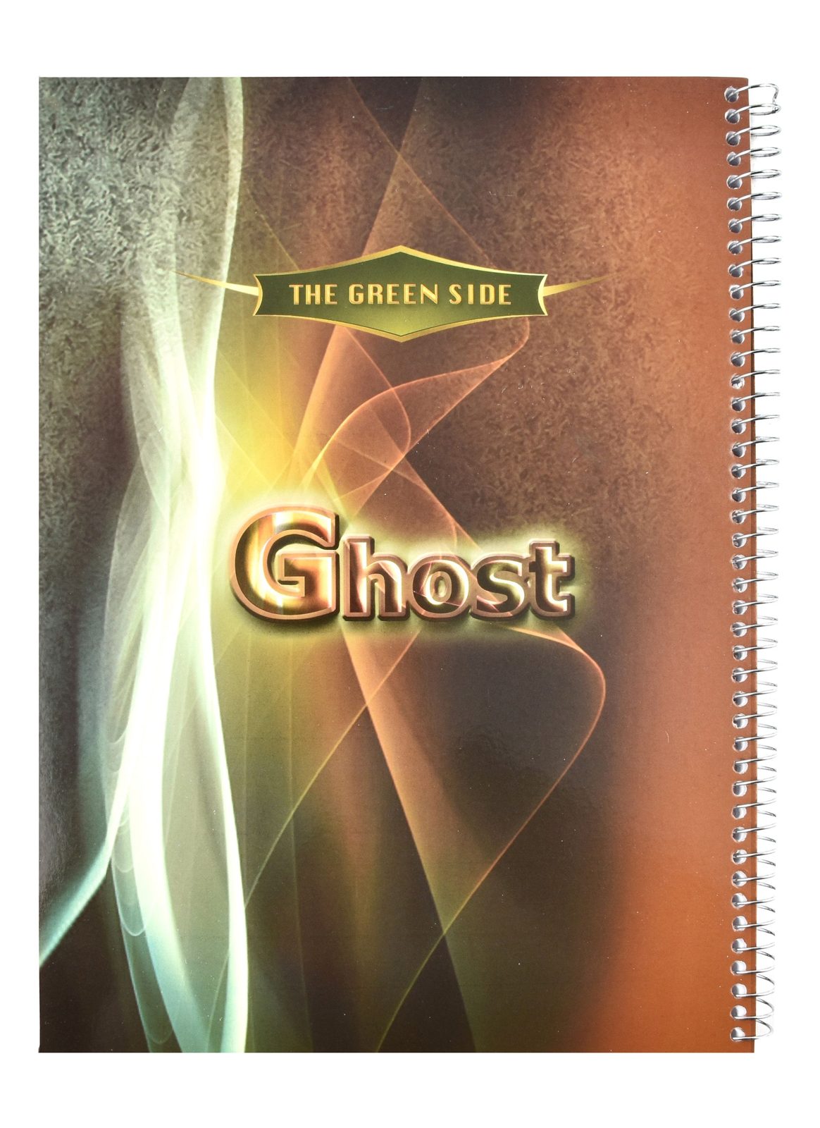 Eiffel Print Ghost Wire-Bound Notebook – 100 Sheets