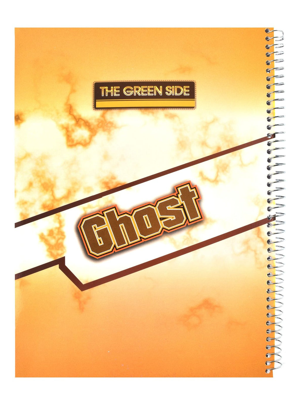 Eiffel Print Ghost Wire-Bound Notebook – 100 Sheets