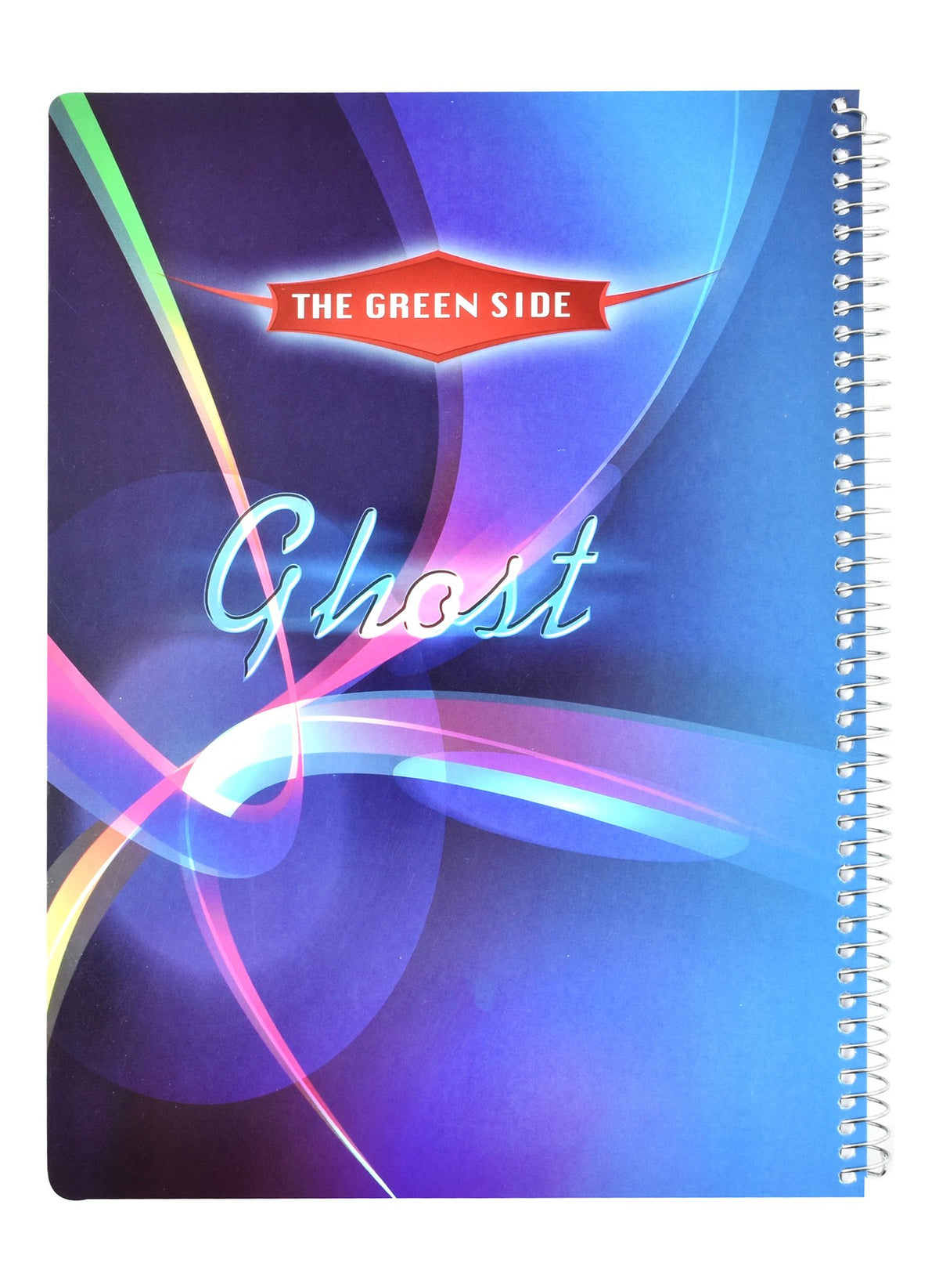 Eiffel Print Ghost A4 Gold Single Lined 4 Subject Notebook – 120 Sheets